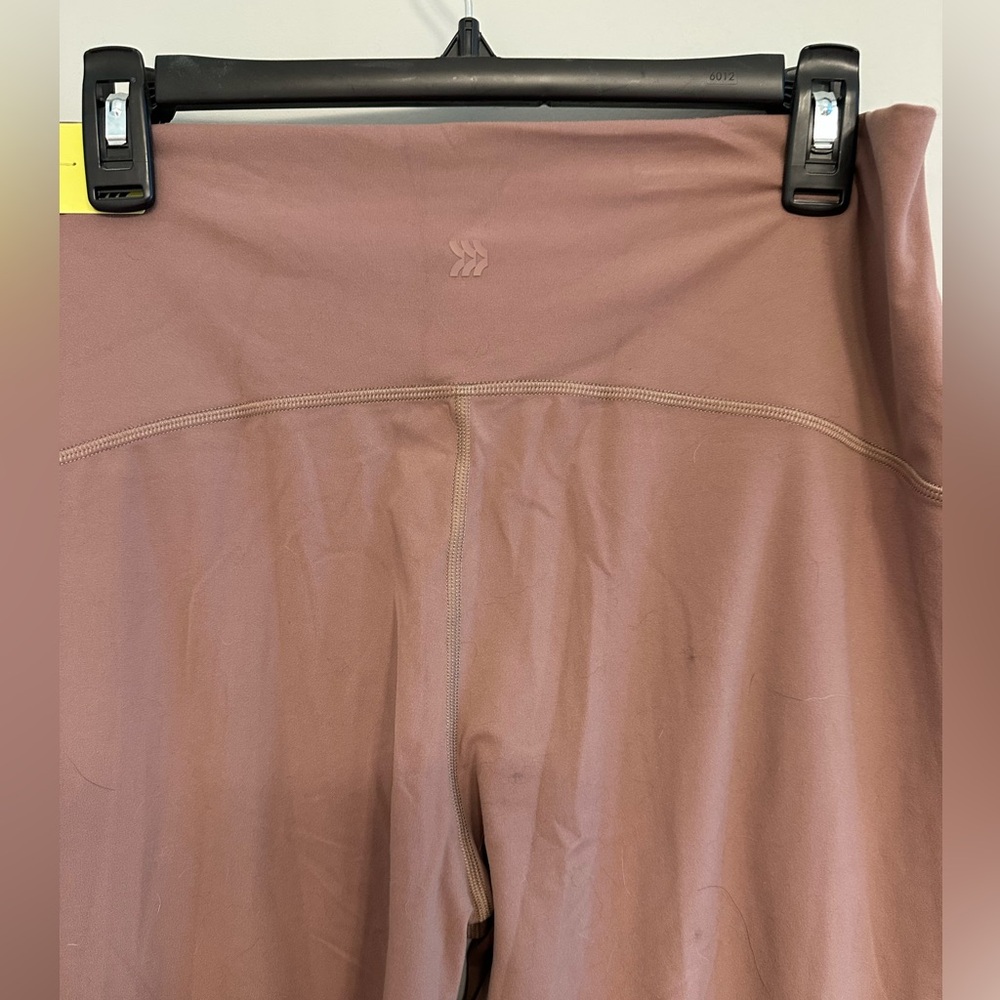 All in Motion Women's Tan high-rise, full length legging